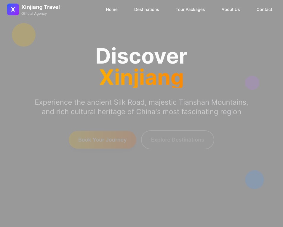 Xinjiang Official Travel Agency - Discover the Beauty of Western China